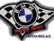 NASZYWKA BMW Racing Sport 10x6,5 cm MOTO-RELAX