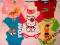 Body 86 Hello Kitty, Miki, Tom&Jerry, Smerfy