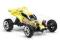 RC MINI CAR - Kart Racing Car 1/52 - żółty