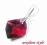 ARSYLION zawieszka Swarovski Ruby SREBRO