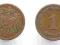 ****** 1 Pfennig 1892 E ******