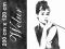 Audrey Hepburn naklejka naklejki ŚCIENNE WELUROWE