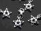 Zawieszka Charms Gwiazda Swarovski  Srebro 925