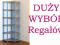 Regał DEDAL-6W regały 6 półek narożnych do pokoju!