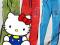 HELLO KITTY spodnie DRESOWE 104 / 110 dresy GRATKA