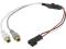 Interfejs Aux-IN do BMW 2x RCA wtyk- 3pin