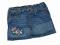 M&S spódniczka mini jeansowa MOTYLKI .. 98/104
