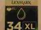 Lexmark 34 XL !!! Wysyłka priorytet-GRATIS!!