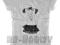 FIRMOWA koszulka t-shirt koronka szary 38 M #828