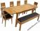 Stół rozkładany drewniany 160/250x90 bukowy