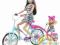 Barbie MATTEL Skipper i Chelsea na rowerze rower