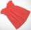 #GEORGE tunika czerwona zdobiona hafty / 104-110