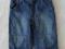 Spodnie jeansowe TU 6-9m 74cm ocieplane