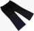 MQF&F Czarne eleganckie spodnie na kant 42/44