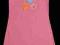 LASENZA różowa piżamka z serduszkiem 134 / 140