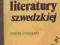 HISTORIA LITERATURY SZWEDZKIEJ SZWECJA TW FV 1990