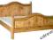 Łóżko drewniane sosnowe 140x200 KOLORY z materacem