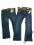 H&M Jeans z paskiem 104 Najnowsza Kolekcja!