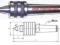 Kieł tokarski obrotowy CNC stożek MK 3 - NOWY
