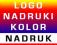 Nadruki na koszulkach TWÓJ nadruk logo KOLOROWY A4