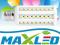 ! ŻARÓWKA E27 72 SMD 5050 LED CIEPŁA jak 80W