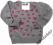Sweterek H&M roz 104 3 - 4 lata Serduszka