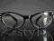 okulary kocie cyrkonie czarne zerowki emo retro