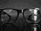 okulary wayfarer czarne zerowki retro vintage emo