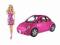 2w1 Lalka Barbie + auto VW New Beetle Mattel WAWA