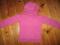Różowa bluza typu kangurek dla dziewczynki 122