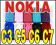 Nokia C3 C6 C7 MESH CASE Etui Futerał +FOLIA
