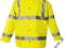Odblaskowa kurtka ochronna robocza BHP ocieplana