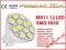 Żarówka MR11 12 LED SMD 12V DC ciepła biała 35mm