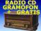 Radio RETRO CAMRY CR 1105 GRAMOFON CD + SŁUCHAWKI