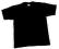 Super Koszulka T-SHIRT czarna pod nadruk Bawełna L