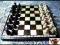 Drewniane lakierowane piękne szachy 39,5cm polskie