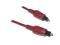 Kabel optyczny T-T red-line 1,5m EXCLUSIVE Toslink