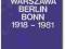 M.WOJCIECHOWSKI - OKIEM HISTORYKA WARSZAWA BERLIN