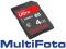 SanDisk SD SDHC 4GB 4 GB ULTRA 15MB/s W-Wa