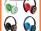 RHP-5 profesjonalne słuchawki DJ gama kolorów