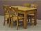 Zestaw Stół 120x80 + 2x35, 4 krzesła Alena Raty