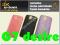 sweet pink metal violet hard black ETUI HTC DESIRE