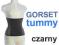 Tummy Trimmer CZARNY pas gorset na sylwestra r.S