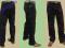 Spodnie sztruksowe brązowe 84 cm KAMASINI sztruks