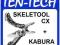 Multitool LEATHERMAN SKELETOOL CX z Kaburą +LED