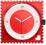 Zegarek STAMPS - tarcza - time shuttle - red