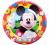 TALERZYKI urodzinowe Myszka Miki Disney CLUBHOUSE
