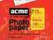 Papier foto Acme Photo Paper Glossy A4 115g 100ark