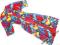 BIRLIK XXL/44 fajny kolorowy szlafrok na guziki