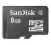 SanDisk microSDHC 8GB class 4 F-VAT WROCŁAW